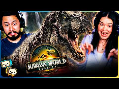 Thumbnail for JURASSIC WORLD REBIRTH Movie Reaction! | Scarlett Johansson | Jonathan Bailey w/ Jaby Koay