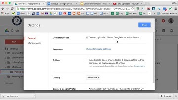 Google Drive Convert Files to Google Format on Upload