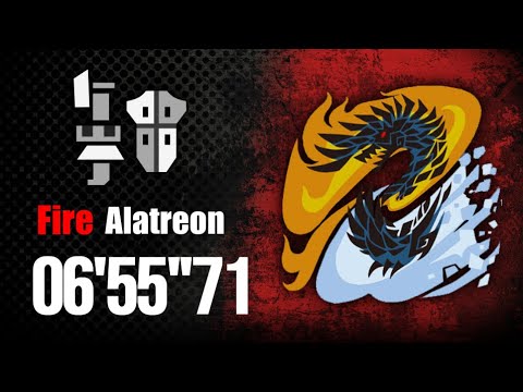 [MHWI] アルバトリオン 06'55"71 ガンランス/Alatreon Gunlance TA