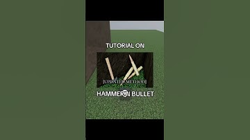 TUTORIAL ON HAMMER N BULLET [BULLET DEBT - UPDATED METHOD] #blooddebt #roblox #tutorial #gaming