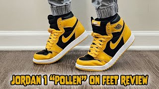 Air Jordan 1 Retro High OG Pollen On Feet Review (555088 701)