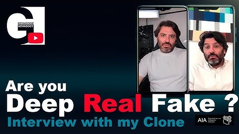 🔥 Interview with my AI clone | Are you a Deep Fake?💥
