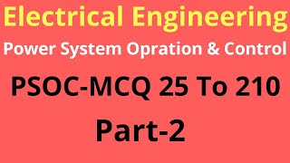 PSOC MCQ | Power System operation and Control MCQ | Gtu Exam News | Gtu Exam News today | Gtu News