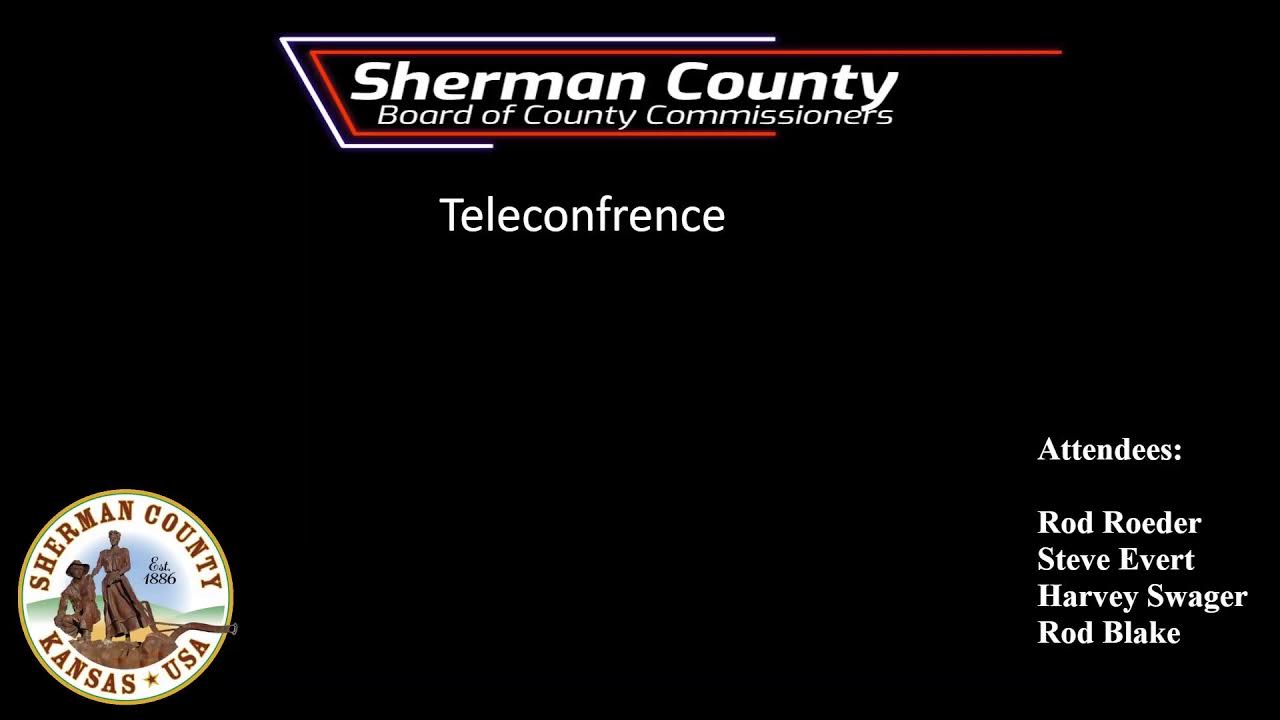 Sherman County BOCC YouTube