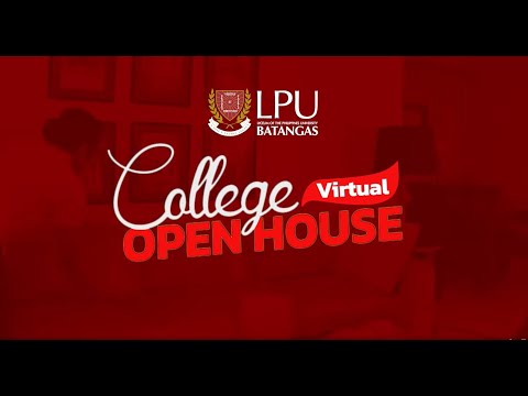 Lyceum of the Philippines University-Batangas Virtual Open house