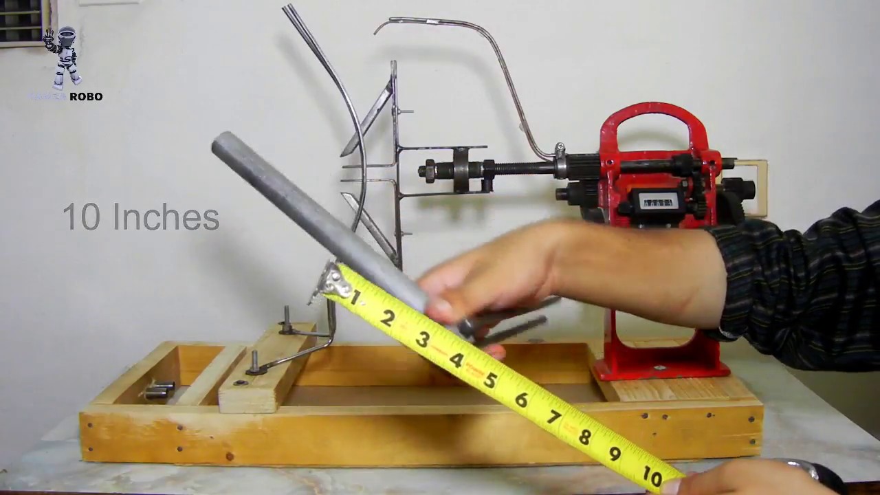 How to make ceiling fan winding machine, Home made winding machine