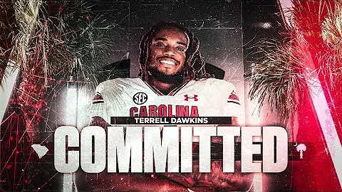 Terrell Dawkins commits to South Carolina football...