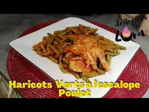 #asmr-recette-facile-haricots-verts-à-l'escalope-poulet--douceurs-de-luna