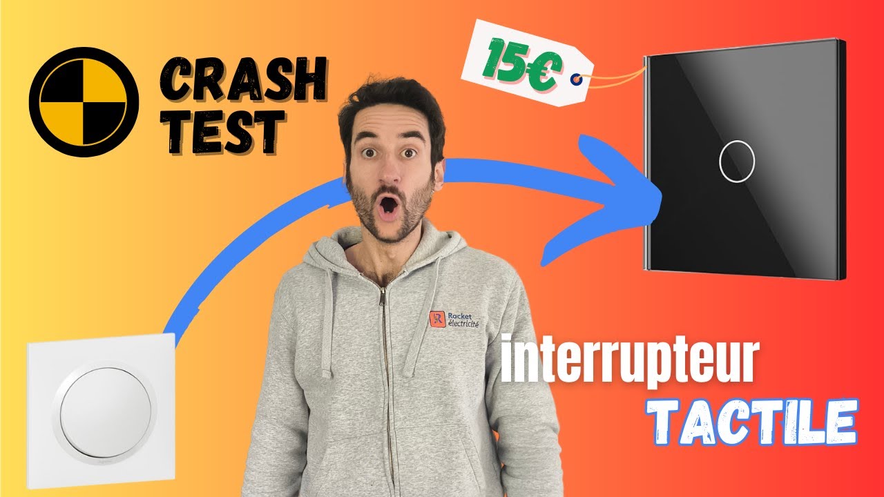 Interrupteur TACTILE à 15 € sur Amazon : ÇA VAUT QUOI ??