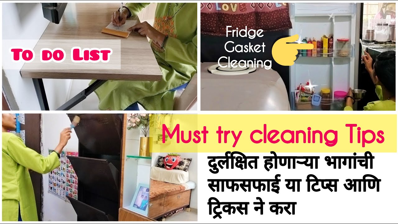 Best cleaning tips to keep your home clean / to do list for cleaning