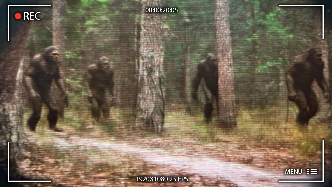 Washington State Trail Cam Bigfoot