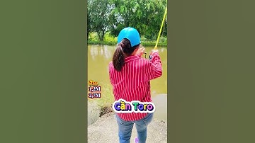 Cần câu máy toro #shorts | Dã Ngoại Cùng Lan