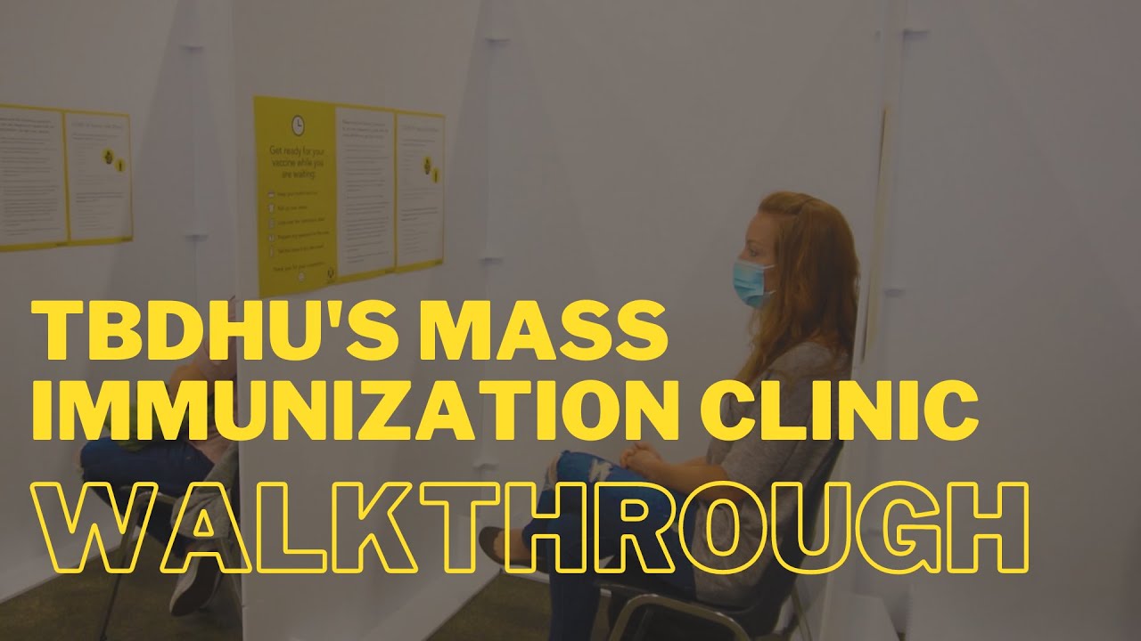 TBDHU's Mass Immunization Clinic Walkthrough - YouTube