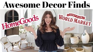 NEW Home Goods Shop With Me + World Market Finds on Sale / Summer Decor Shopping Amazing Deals