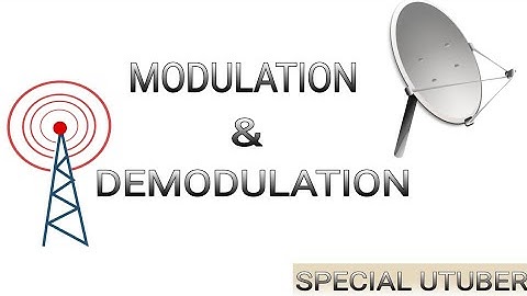 MODULATION AND DEMODULATION(hindi)