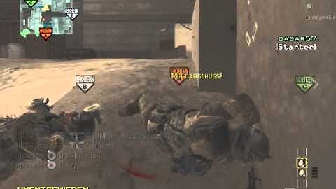 COD MW3 Best start in Hardhat multikill mk64 ps3