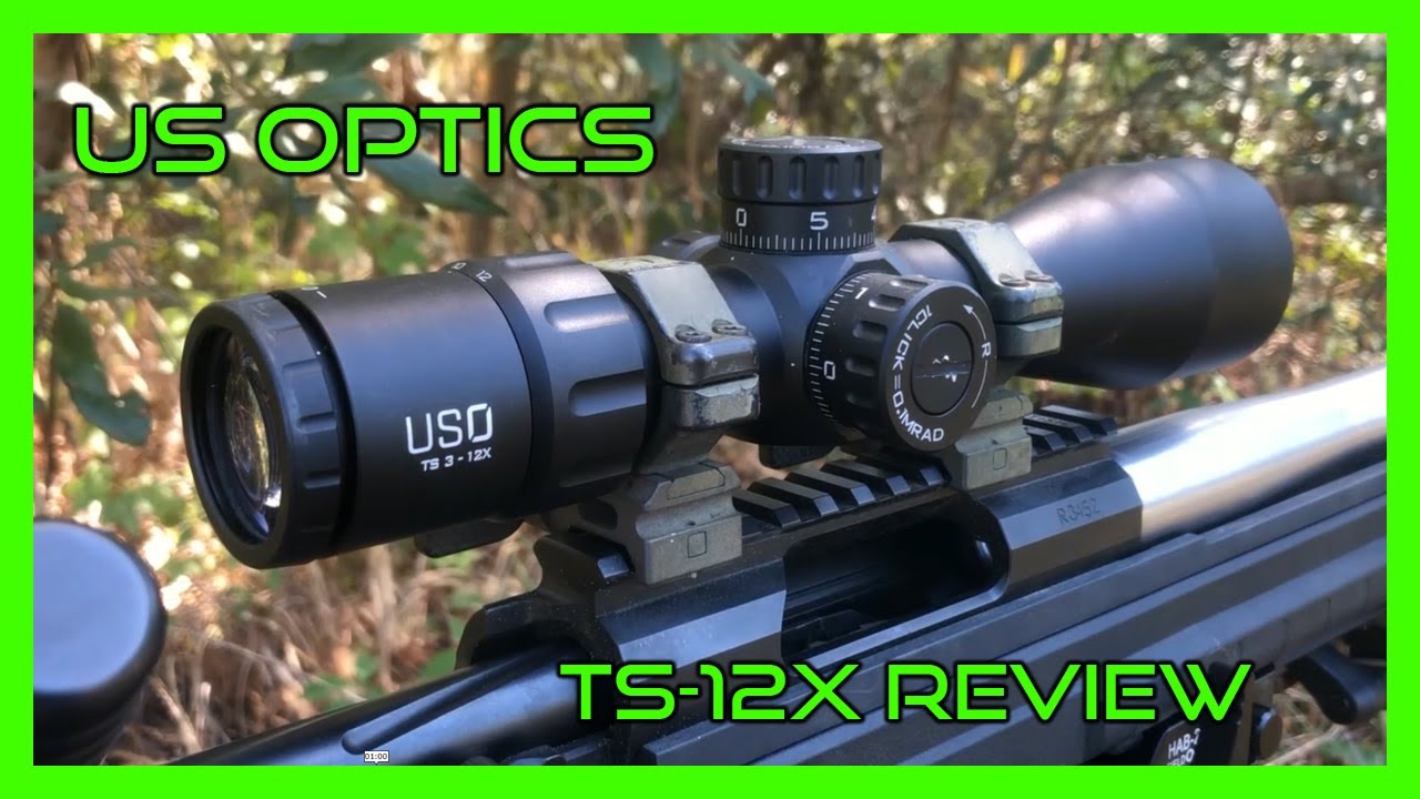 US Optics TS12X FFP Scope Review YouTube