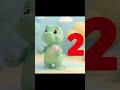 Número 2️⃣ | Dino Dani #shorts  #forkids #paraniños #youtube #entretenimiento
