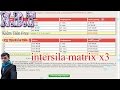 intersila matrix x3