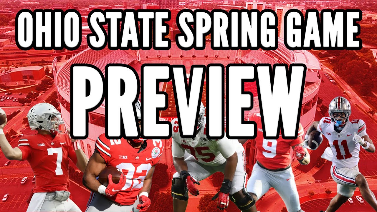PREVIEW Ohio State Spring Game YouTube
