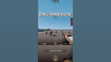 this is how donk trains to be a GOAT 🔥 #cs2clips #csgo #cs2 #donk #xantares