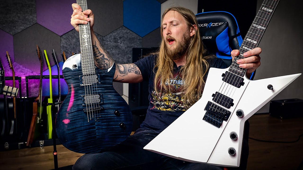 Solar Guitars Priestess & Killertone - Marzi Montazeri & Jason Frankhouser signature guitars