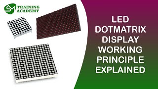 Dot Matrix Display Working Explained