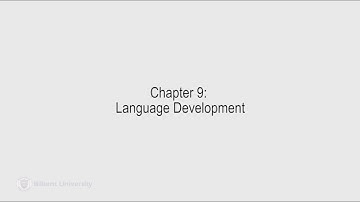 Developmental Psychology - Lecture 21 (PSYC 240)