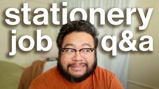 Full How I Got My Stationery JOB ✏️ JOBSJOURNAL Q & A News