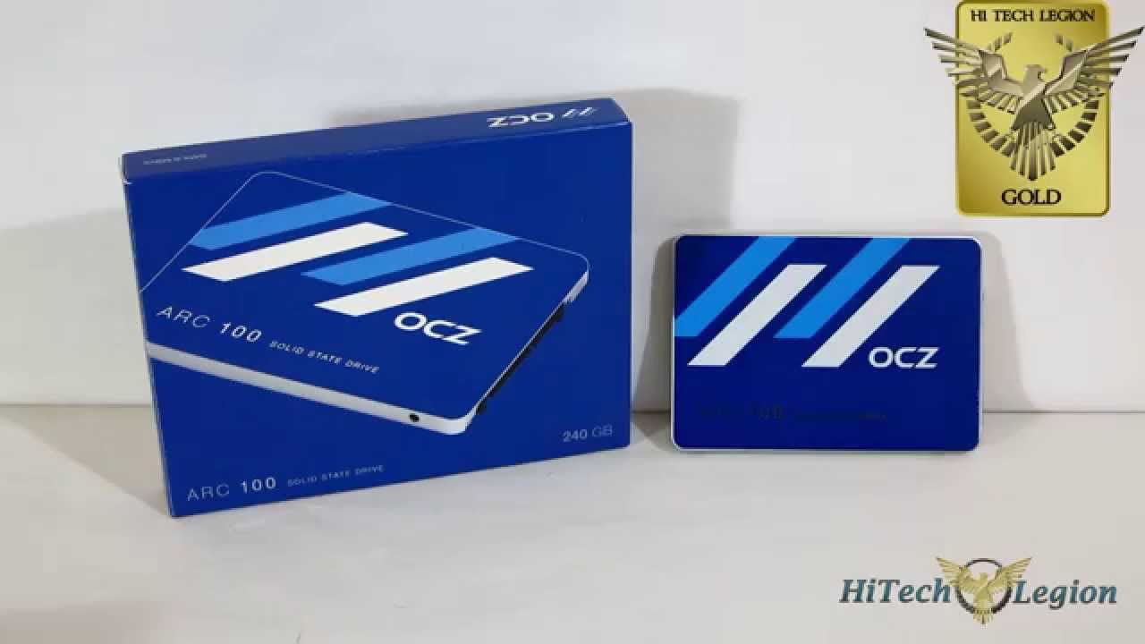 OCZ ARC 100 240gb SSD Overview and Benchmarks - YouTube