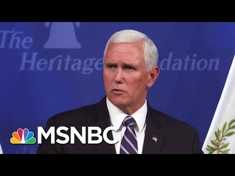President Donald Trump's 'In Trouble': Bush Staffer On Pence Tossing Trump Under Bus