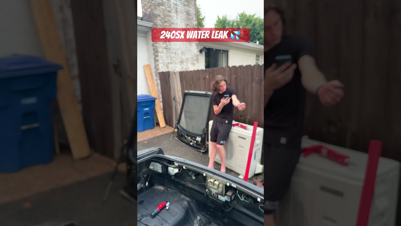 Water leak on the 240sx 