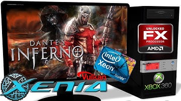 XENIA [Xbox 360] - Dante’s Inferno [Gameplay] Multi Test. Vulkan api #15