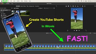 Quick way to make YouTube Shorts in iMovie, no flipping or exporting to other software needed! screenshot 4
