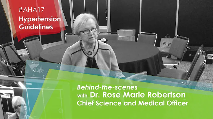 #AHA17 - A chat w/ Dr. Rose Marie Robertson on AHA...