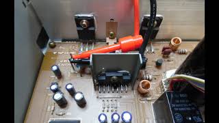 Sony TA F410R Amplifier Repair