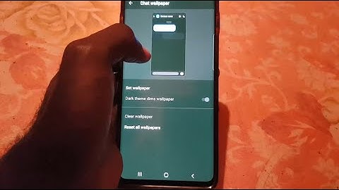 How to Set Chat Wallpaper in Signal