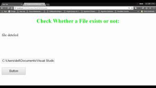 How To Delete A File Programmatically In Asp Net System.io Namespace Part-4