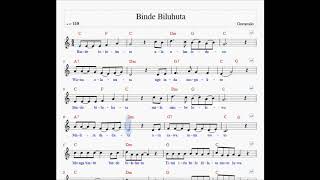 Chord Lagu Binde Biluhuta