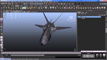 Maya 2013 modeling  Malevalance AtR fighter.avi