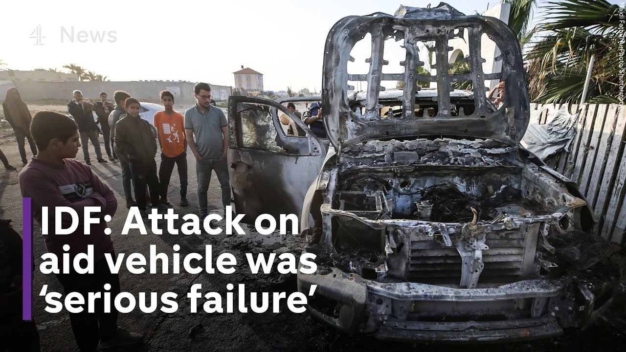 IDF dismisses two senior officers over killing of aid workers