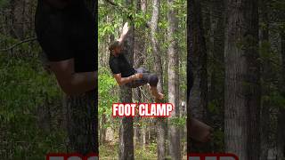 FOOT CLAMP Down a Tree @ronniestreetstunts