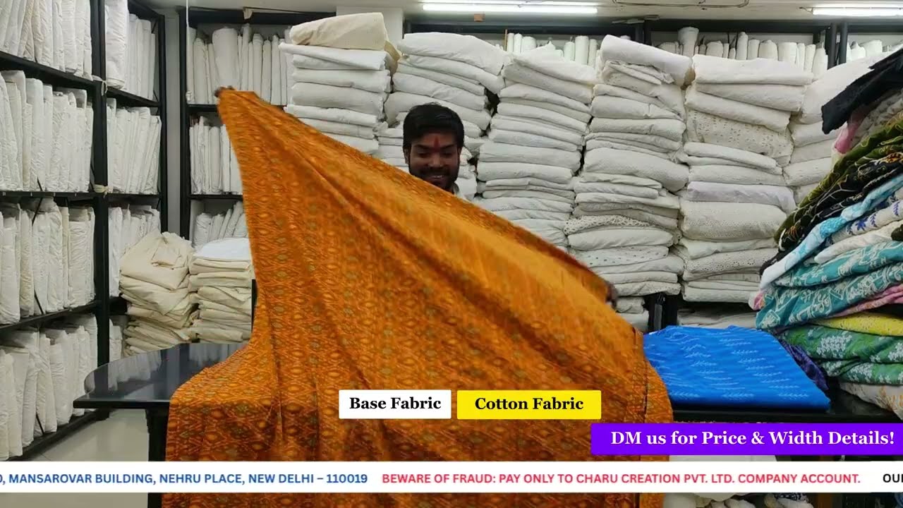 Pure Silk Ikat Fabric Collection | Premium Fabric