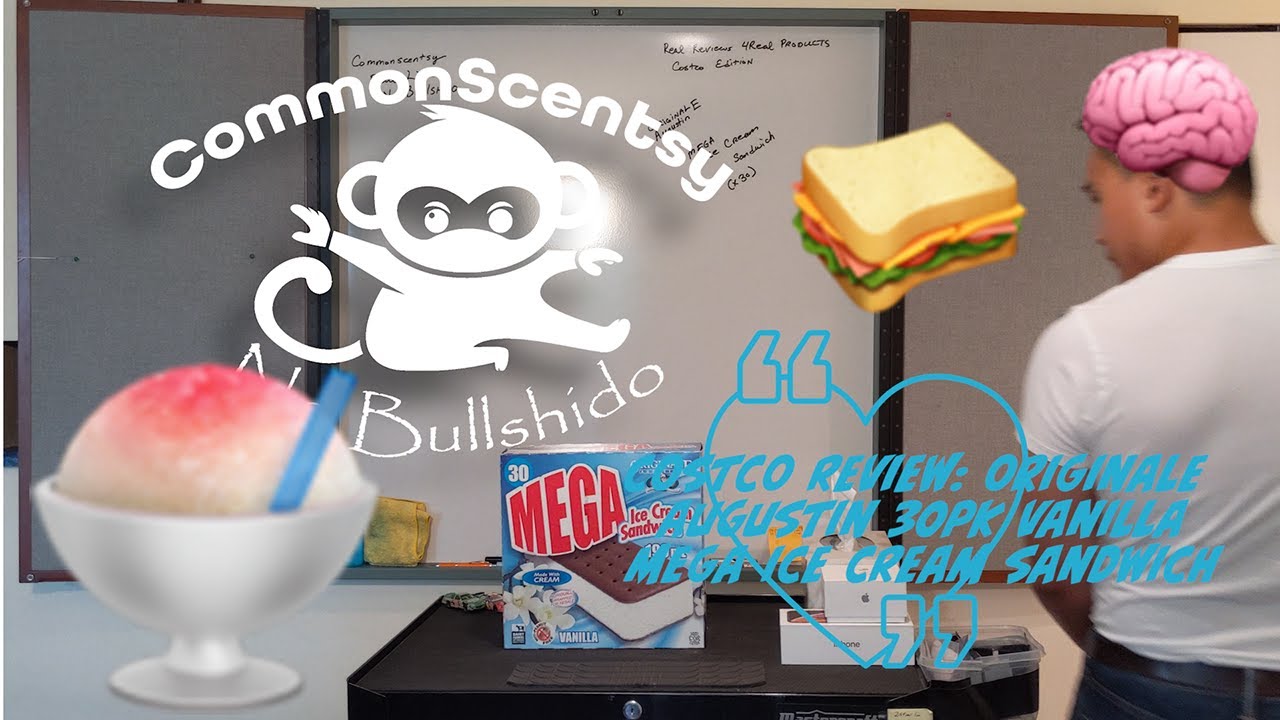 Costco Originale Augustin Mega Ice Cream Sandwich Review YouTube