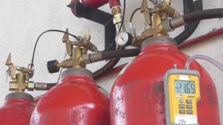 PYROinert Inert Gas Fire Suppression Demonstration