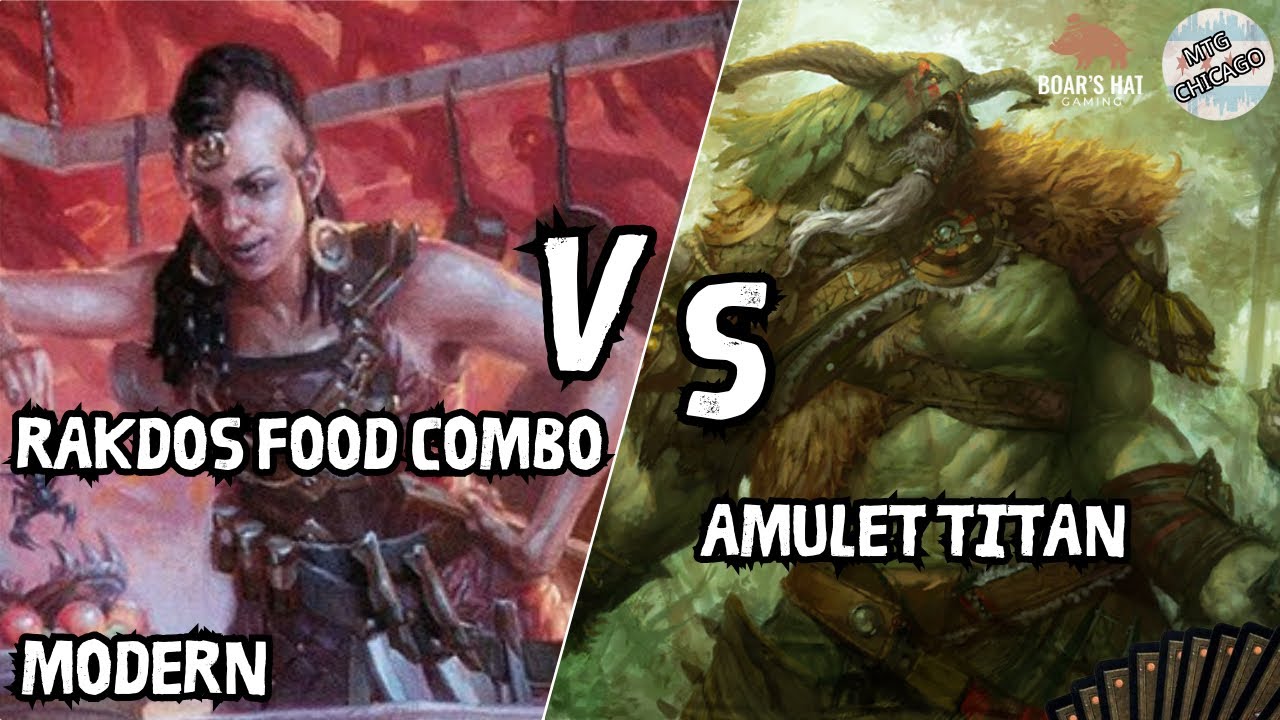 Rakdos Food Combo VS Amulet Titan [MTG Modern] - YouTube