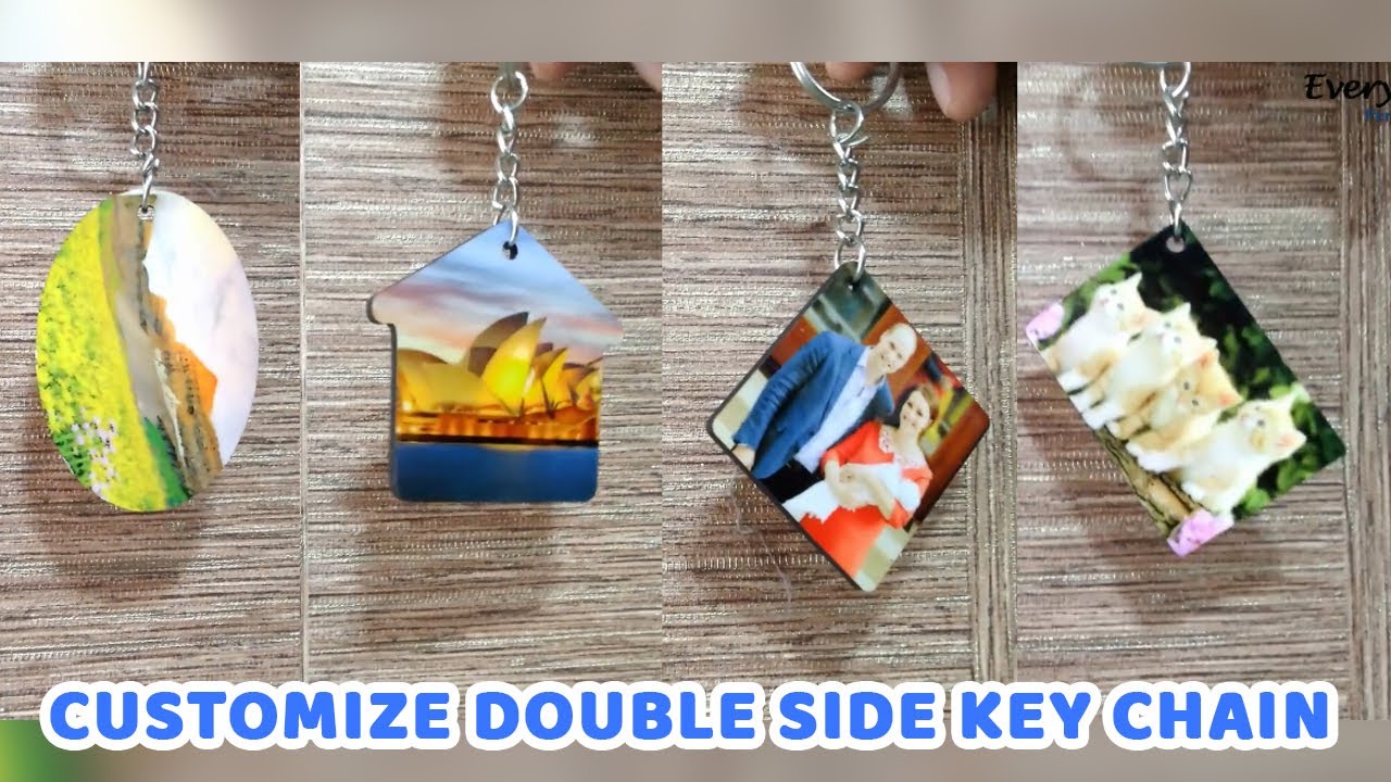 Arrowhead Keychain - Single sided or double sided - Sublimation