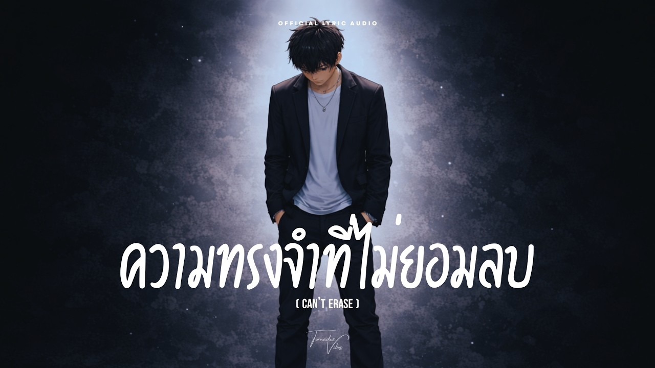 ความทรงจำที่ไม่ยอมลบ (Can’t Erase) - Tornadoz Vibes [Official Lyric Audio]