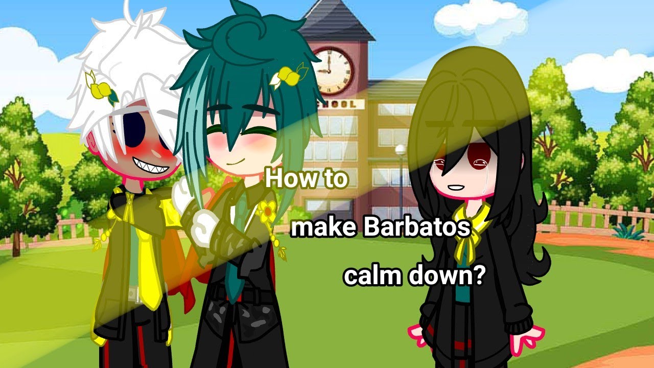 ¿How to make Barbatos calm down?/Gacha skit/BarbMams/Obey me! Shall we date?/Original/My AU