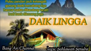 Pahlawan Penuba_DAIK LINGGA (Kepri)